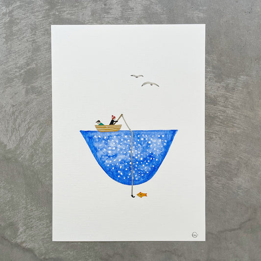 "On the Surface" Original Artwork ©