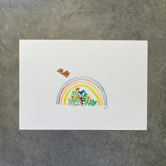 "Trying to Catch a Rainbow" Original Artwork ©