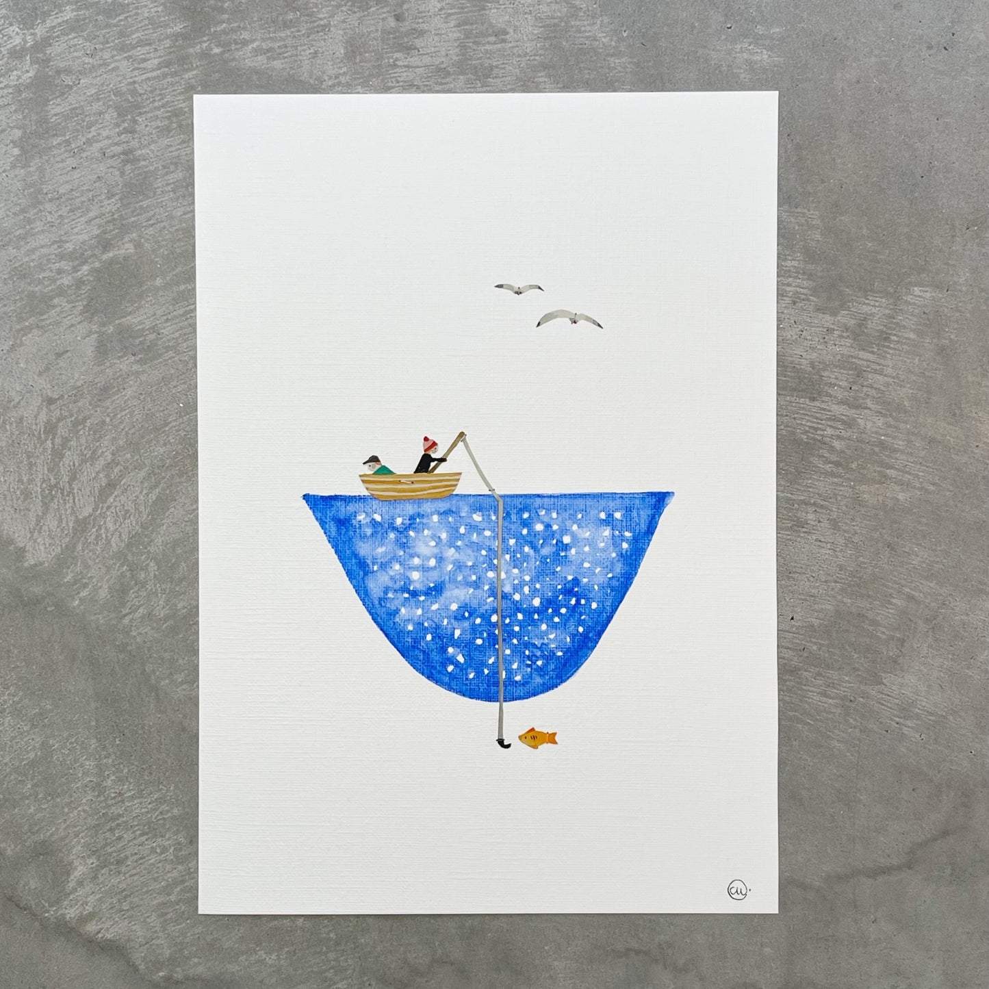 'On the Surface' - Original Artwork ©